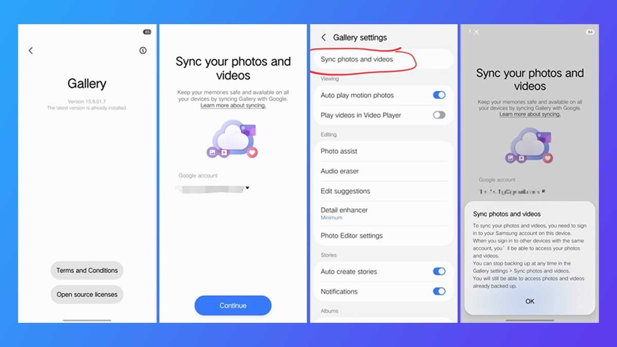 Samsung Gallery Finally Embraces Google Photos Sync as OneDrive Era Winds Down