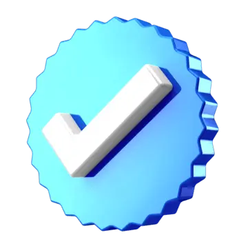 Snapchat Blue Tick Verification Badge